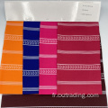 Impression de pigments multiples tissu de rayons purs